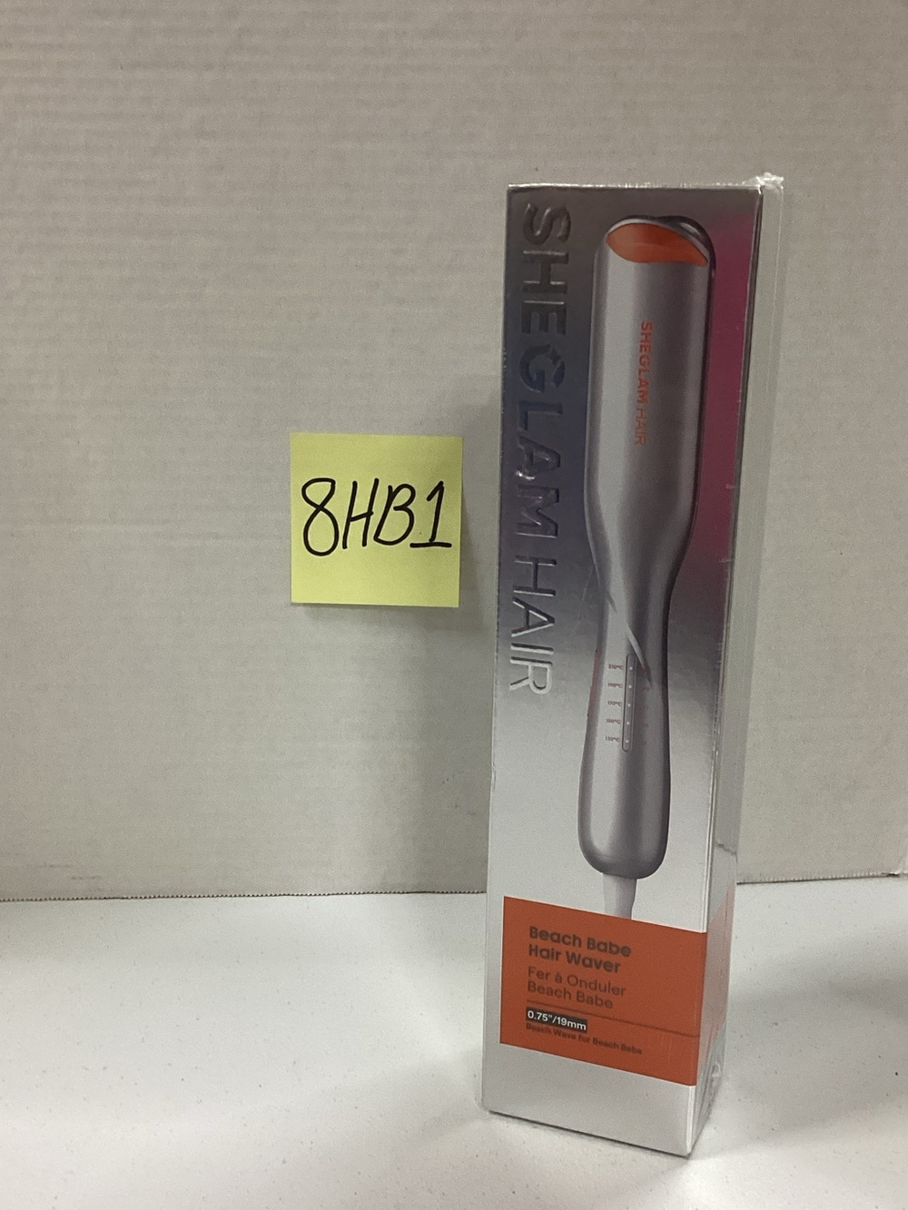 Sheglam Hair Beach Babe Half Waver - Silver with Orange Accent